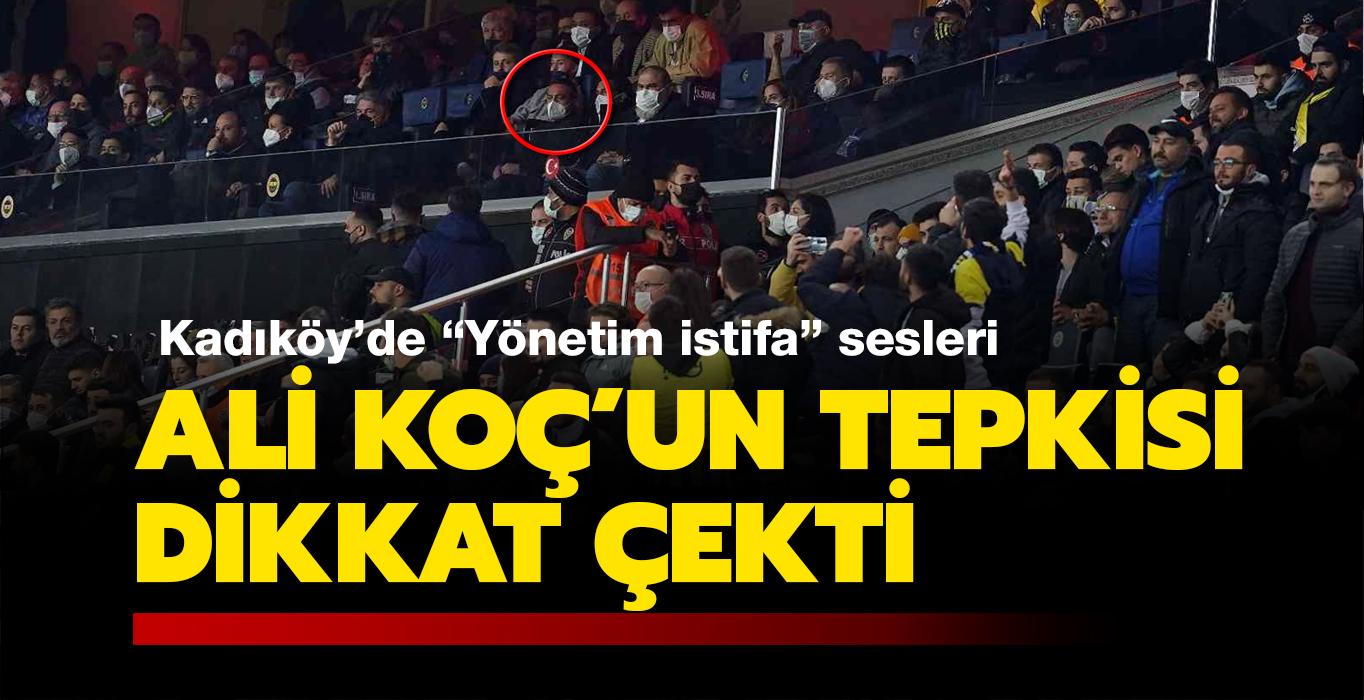 Fenerbahçeliler yönetimi istifaya davet etti, Ali Koç'tan dikkat çeken tepki