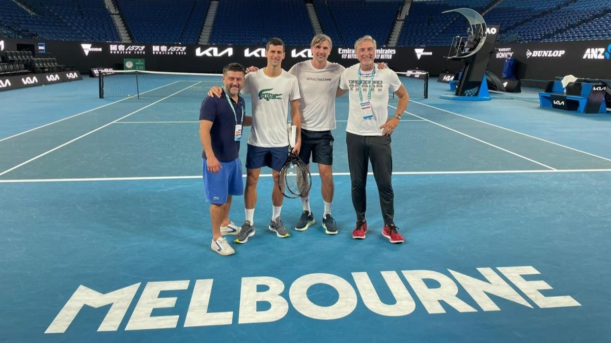 Fotoğraf paylaştı! Novak Djokovic'in Avustralya inadı