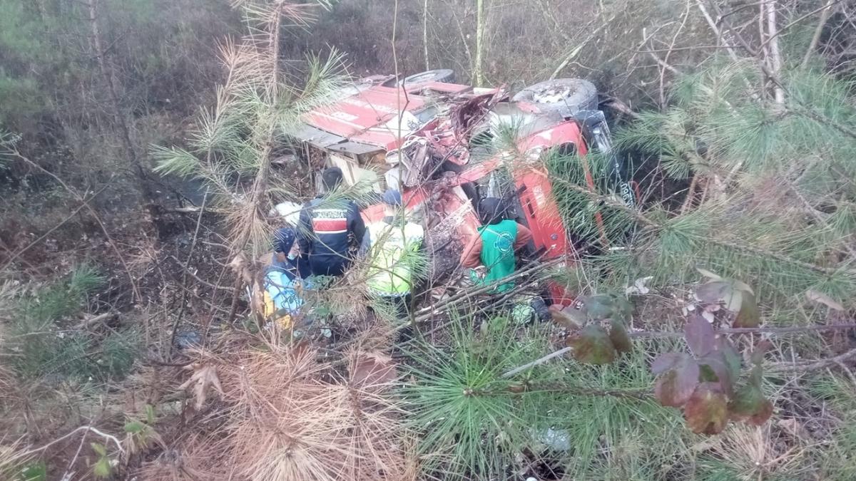 Greve giden itfaiye arac kaza yapt: 4 personel hayatn kaybetti
