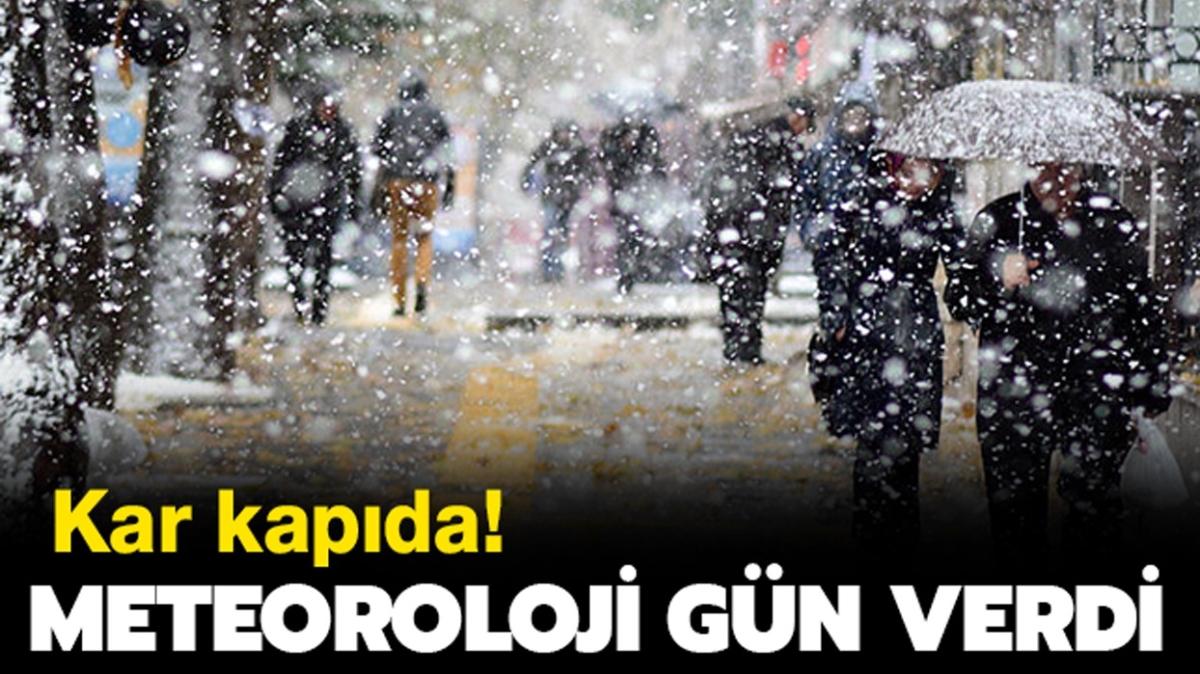 İstanbul ve Ankara'ya ne zaman kar yağacak" Son dakika meteoroloji haberleri