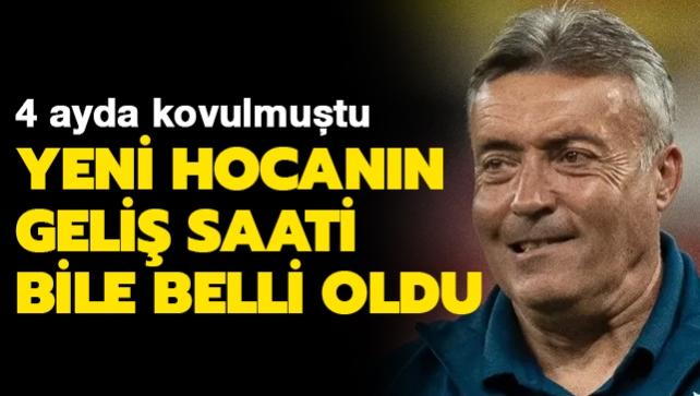 Galatasaray'ın yeni teknik direktörünün geliş saati bile belli oldu! 4 ayda kovulmuştu
