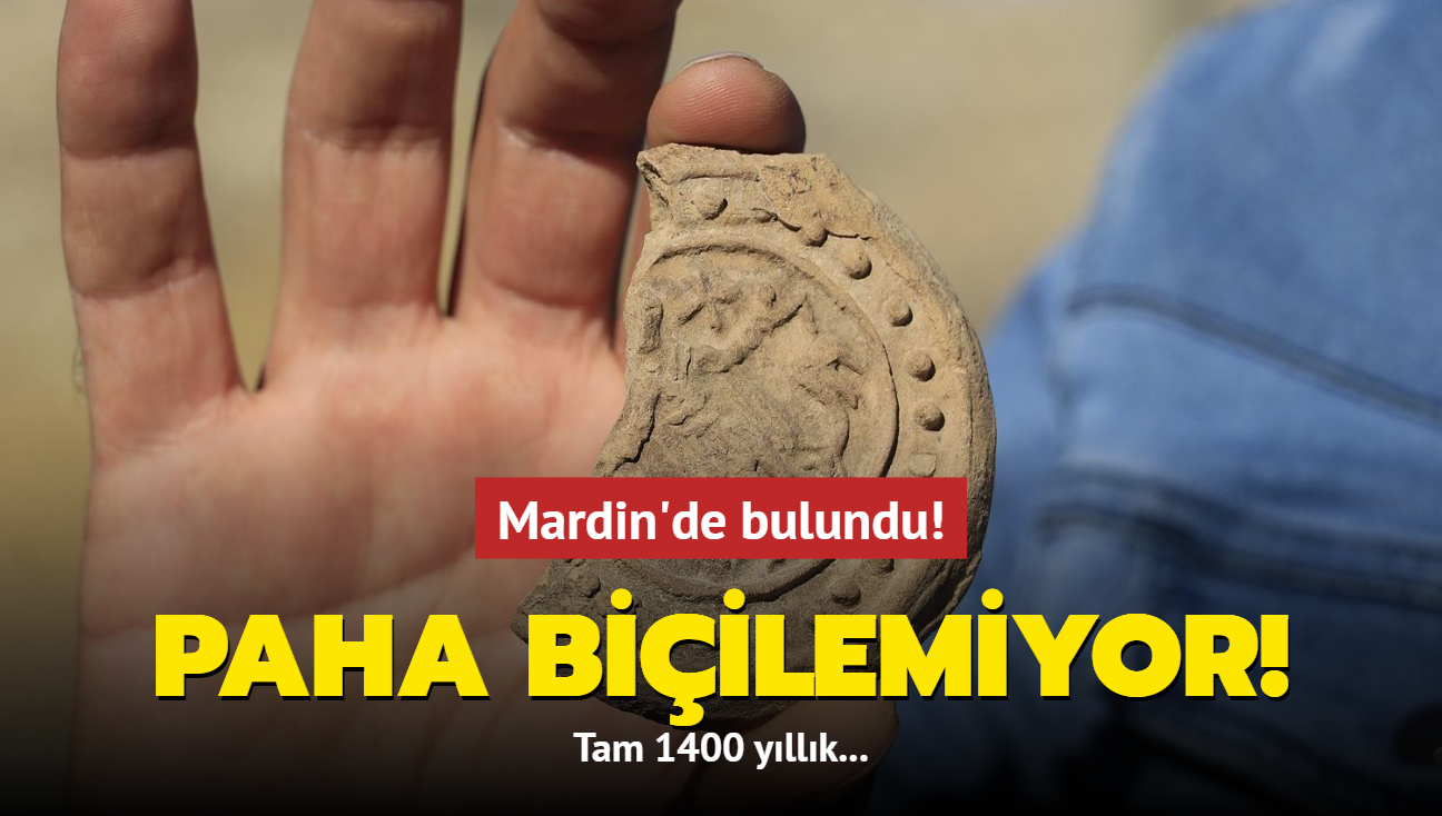 Mardin'de bulundu! Tam 1400 yıllık... Paha biçilemiyor!