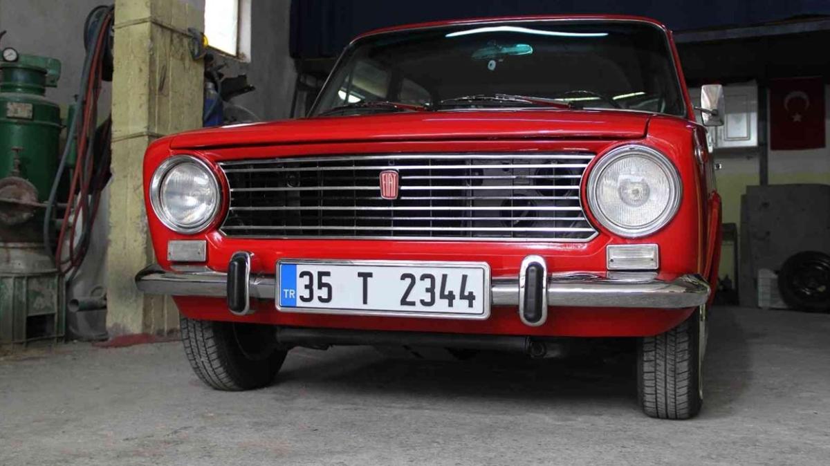 Hurda fiyatna alnmt... Sil batan yenilenen 1975 model Murat 124'n fiyat dudak uuklatyor!