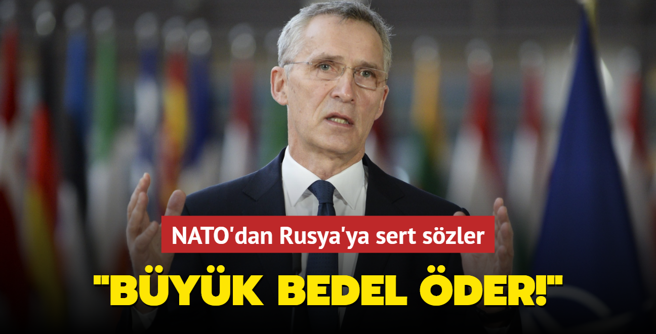 NATO'dan sert uyarı! "Rusya saldırırsa büyük bedel öder"