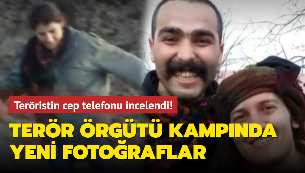 Teröristin cep telefonu incelendi! HDP'li Semra Güzel'in terör örgütü kampında yeni fotoğrafları ortaya çıktı!