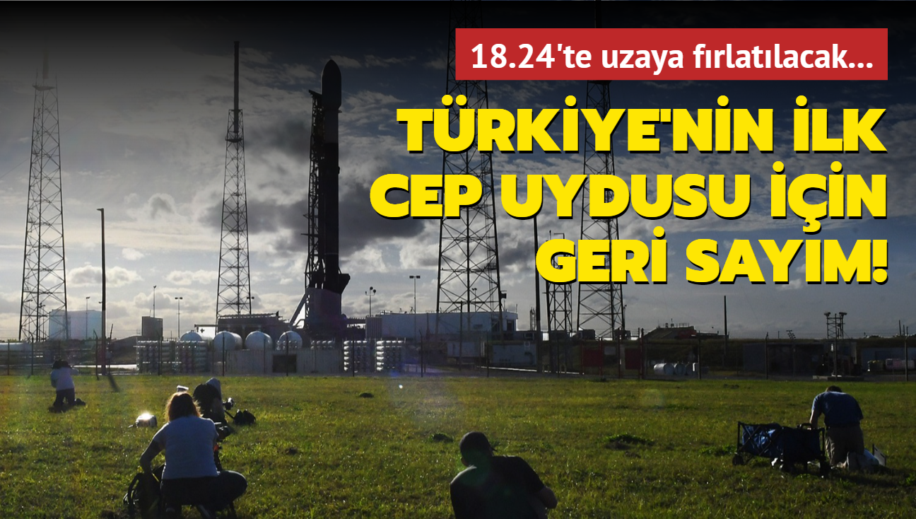 Türkiye'nin mini uydusu Grizu-263A rampada yerini aldı! 18.24'te fırlatılacak