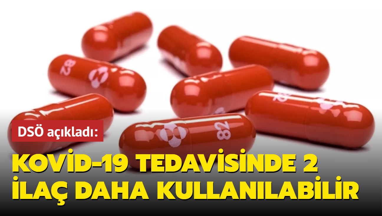 DSÖ'den Kovid-19 tedavisinde 2 ilaç için tavsiye kararı