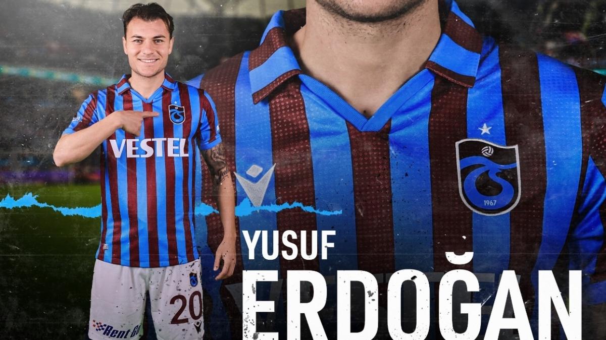 Trabzonspor Yusuf Erdoğan'ın bonservisini ve maaşını KAP'a bildirdi