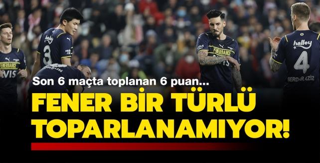 Aynı tas aynı hamam! Maç sonucu: Fraport TAV Antalyaspor-Fenerbahçe: 1-1