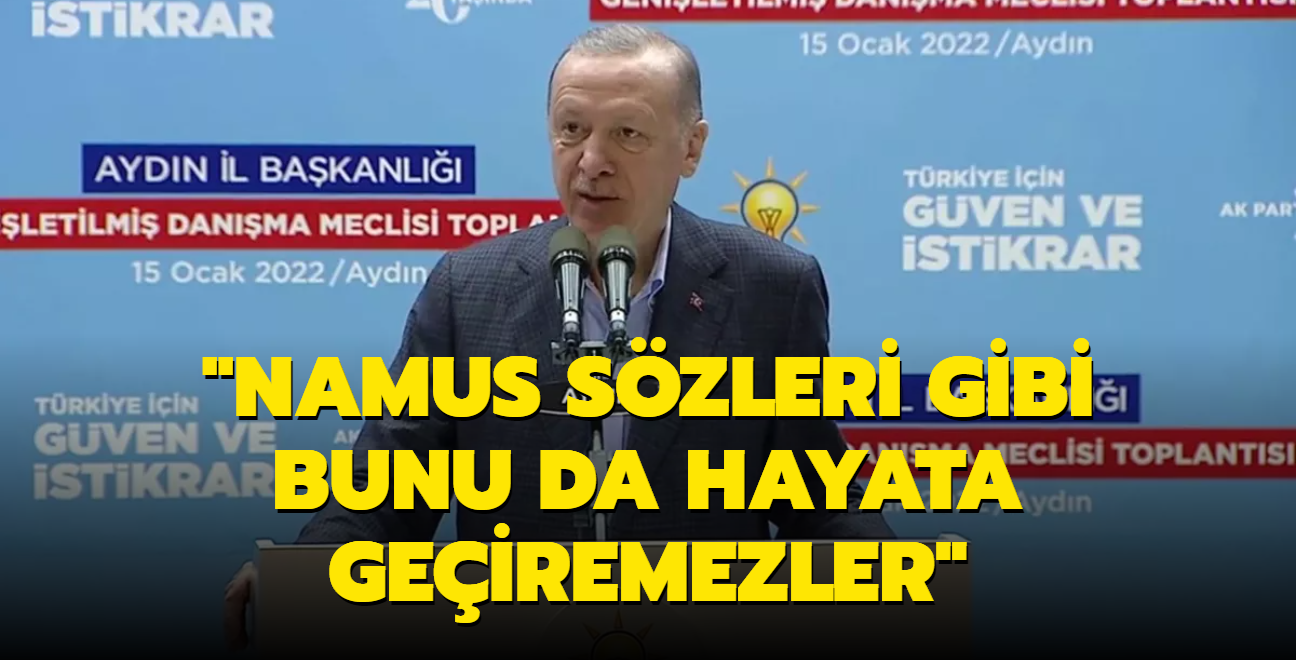 Son dakika haberi: Başkan Erdoğan'dan Kılıçdaroğlu'nun bedava elektrik vaadine tepki: Namus sözleri gibi bunu da hayata geçiremezler