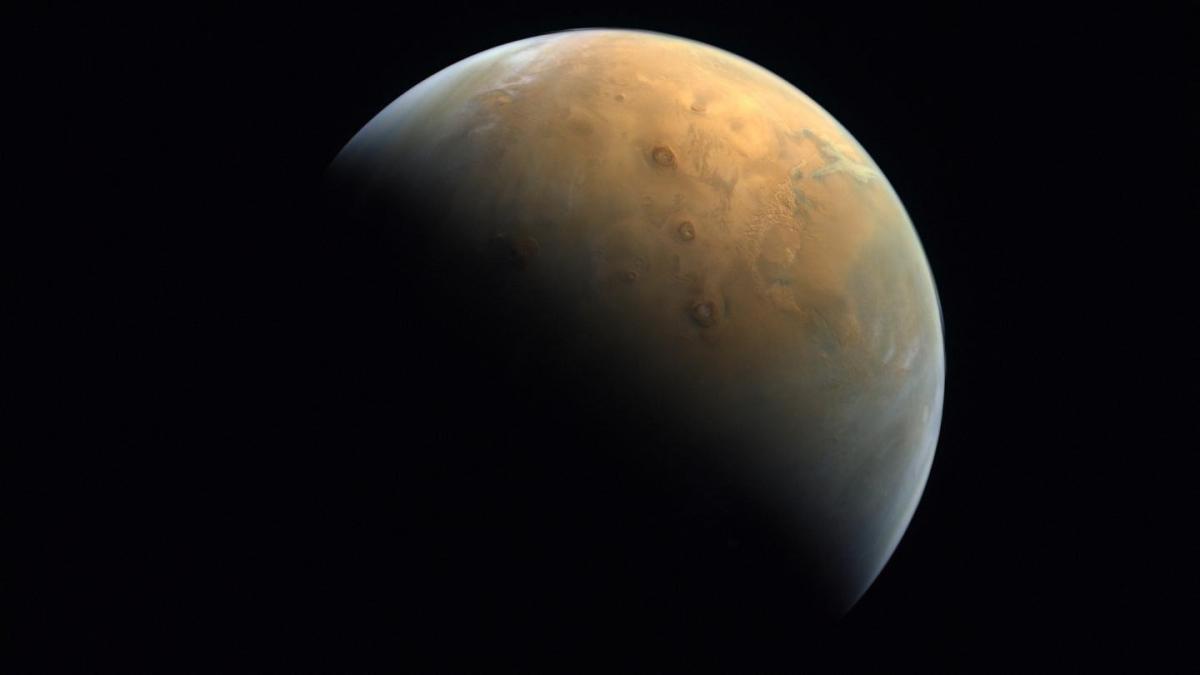 Antarktika'ya den meteorda ortaya kt! Mars'ta yaam var m"