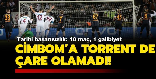 Cimbom'a Torrent de çare olamadı! Maç sonucu: Atakaş Hatayspor 4-2 Galatasaray