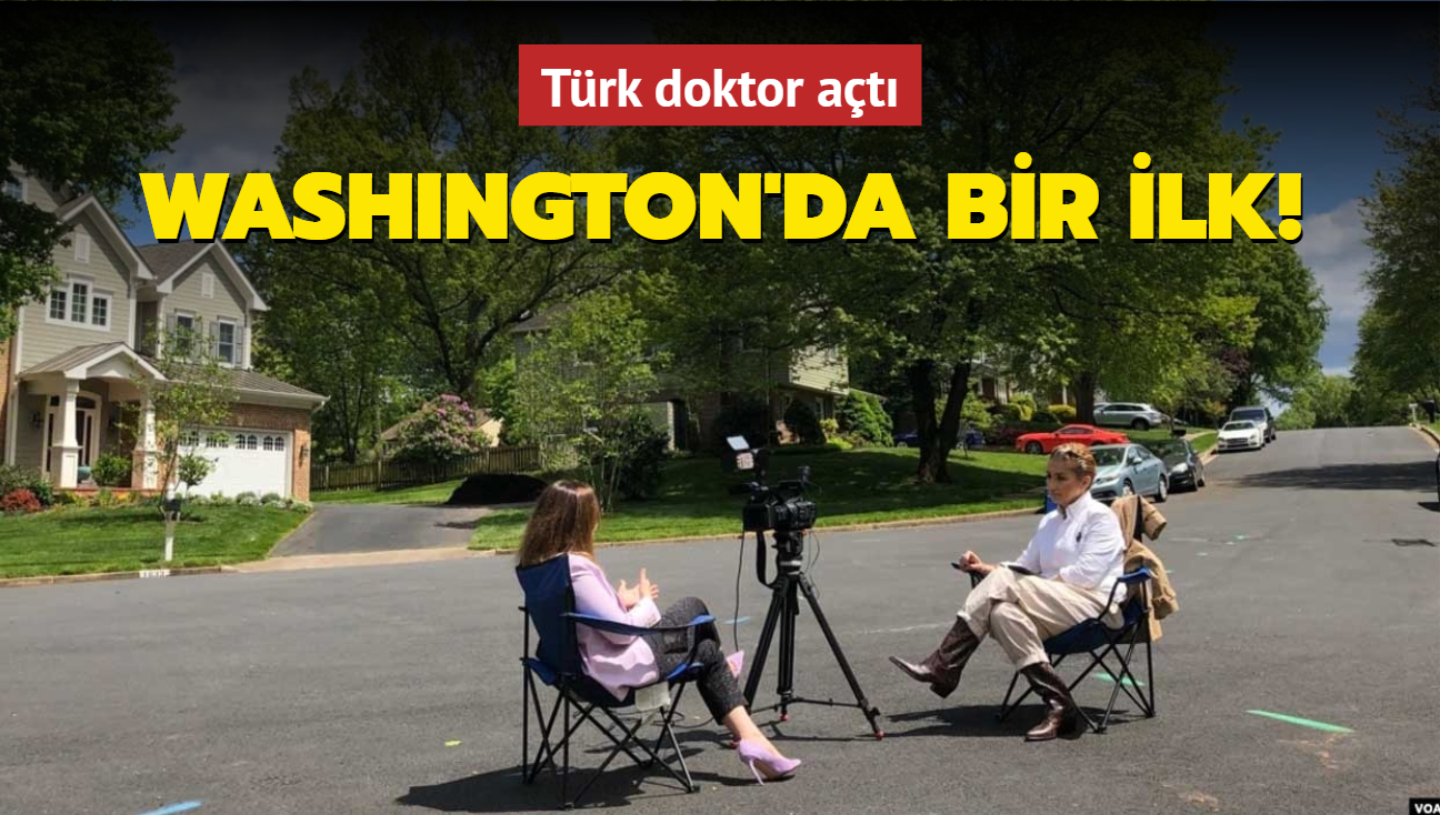 Türk doktor açtı... Washington'da bir ilk!