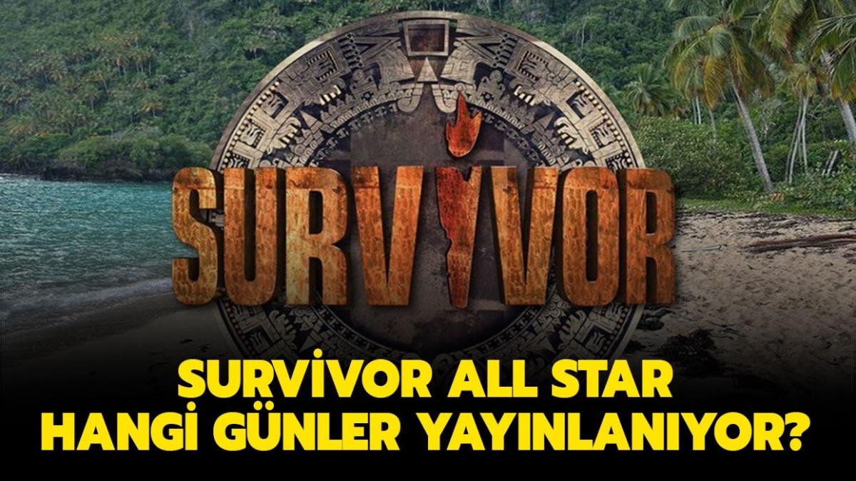 Survivor All Star haftada ka gn olacak" 2022 Survivor hangi gnler yaynlanacak"