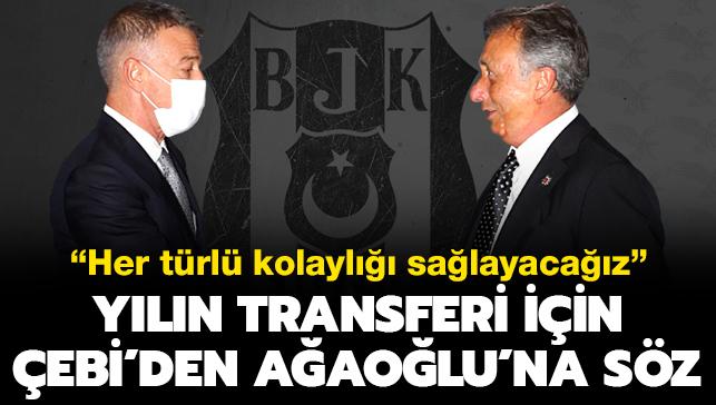 Yılın transferi için Ahmet Nur Çebi'den Trabzonspor'a söz: Her türlü kolaylığı sağlayacağız