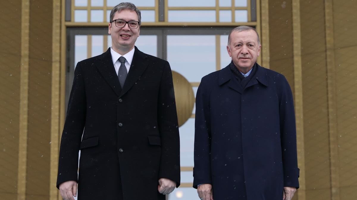 Başkan Erdoğan'dan Sırbistan Cumhurbaşkanı Vucic'e teşekkür