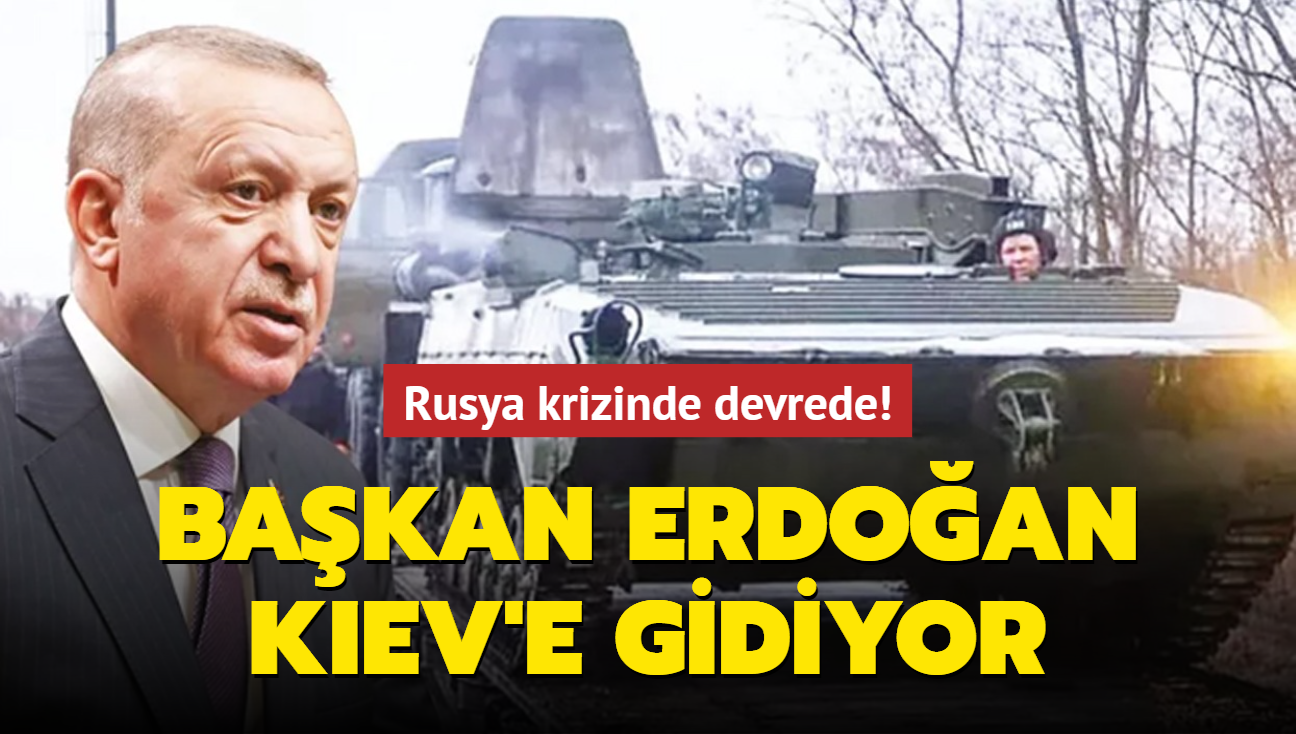 Rusya krizinde devrede! Başkan Erdoğan, Kiev'e gidiyor