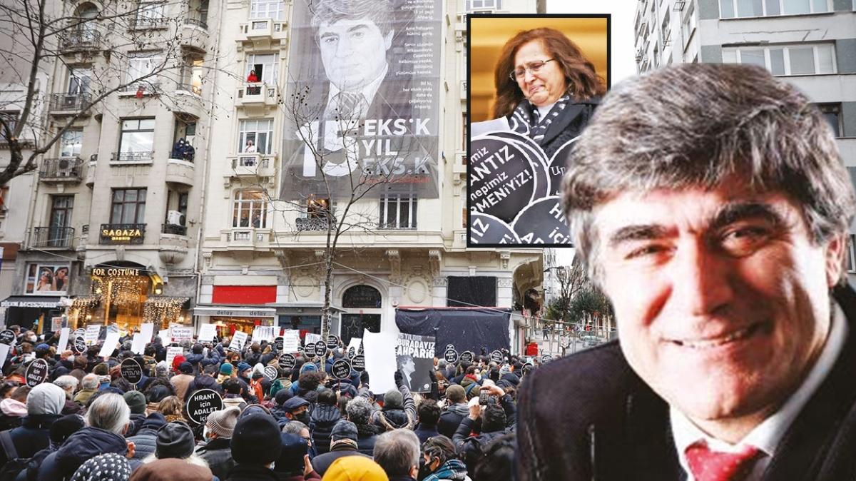 Hrant Dink 15. ylda saldrya urad yerde anld