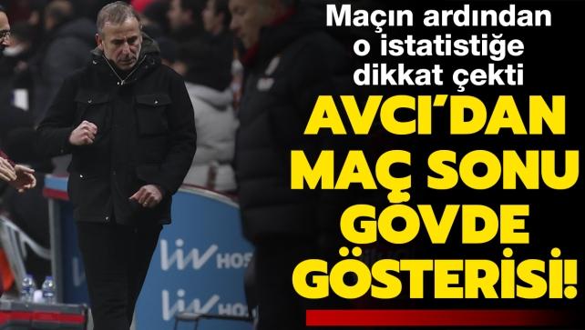 Abdullah Avcı'dan Galatasaray zaferi sonrası gövde gösterisi! O istatistiğe dikkat çekti