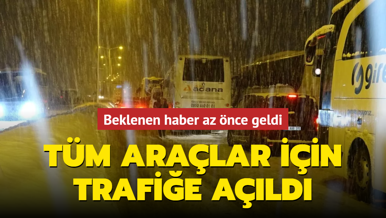 İstanbul-Ankara ulaşımı yeniden başladı