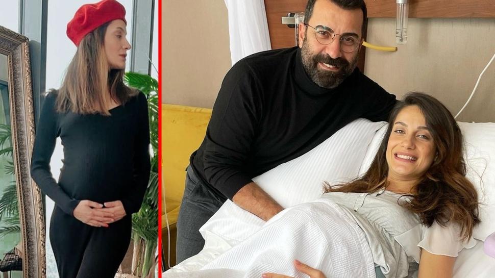 Emre Karayel ile eşi Gizem Demirci'nin bebek heyecanı... Sosyal medyadan paylaştı