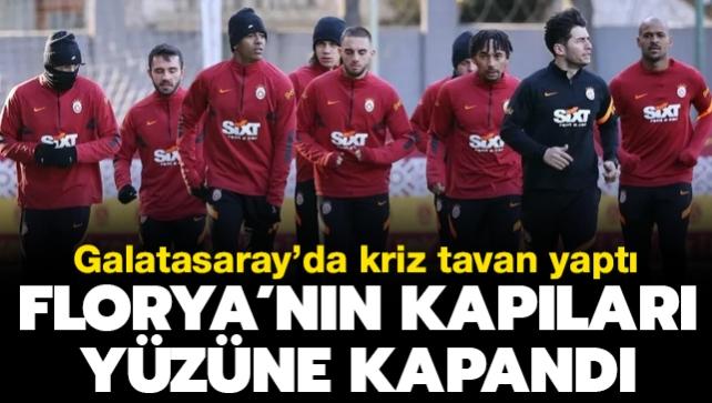 Florya'nın kapıları yüzüne kapandı! Galatasaray'da kriz tavan yaptı