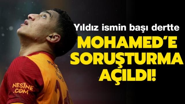 Galatasaraylı Mostafa Mohamed'e soruşturma şoku! Gözaltı kararı...