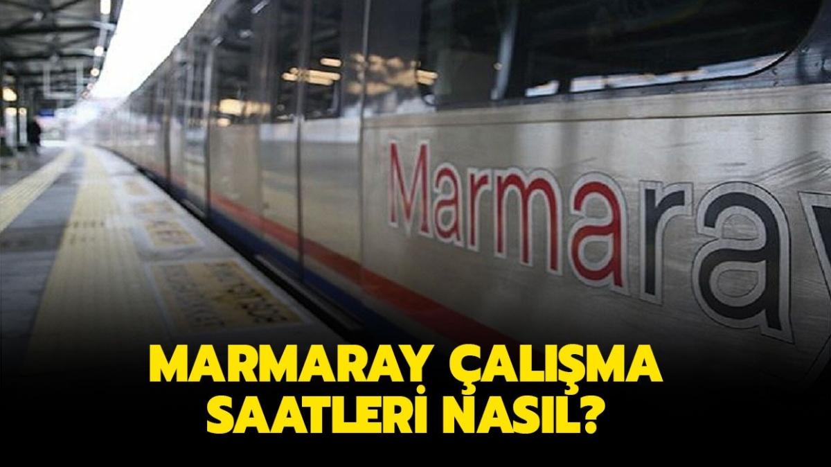 Marmaray alma saatleri ka" Marmaray bugn cretsiz mi, alyor mu"