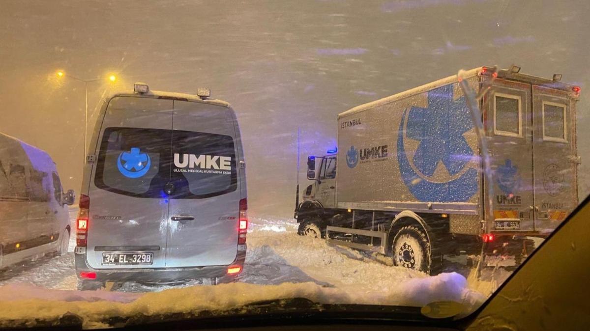 UMKE ekipleri stanbul'un hizmetinde