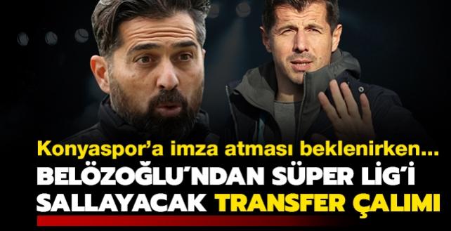 Emre Belözoğlu'ndan Süper Lig'i sallayacak transfer çalımı! Konyaspor'a imza atacakken...