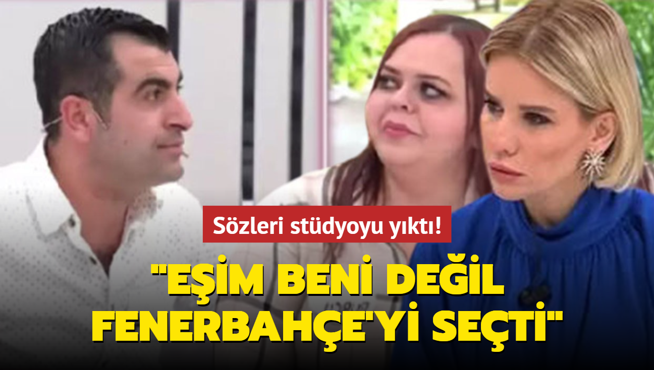 Esra Erol'da şoke eden olay! 'Eşim beni değil Fenerbahçe'yi seçti'