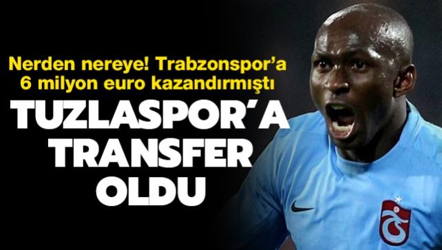 Nerden nereye! Trabzonspor'un yıldızıydı Tuzlaspor'a transfer oldu