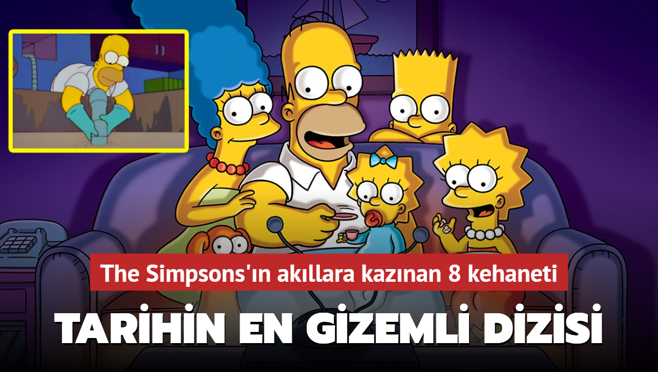 Tarihin en gizemli dizisi! The Simpsons'n akllara kaznan 8 kehaneti