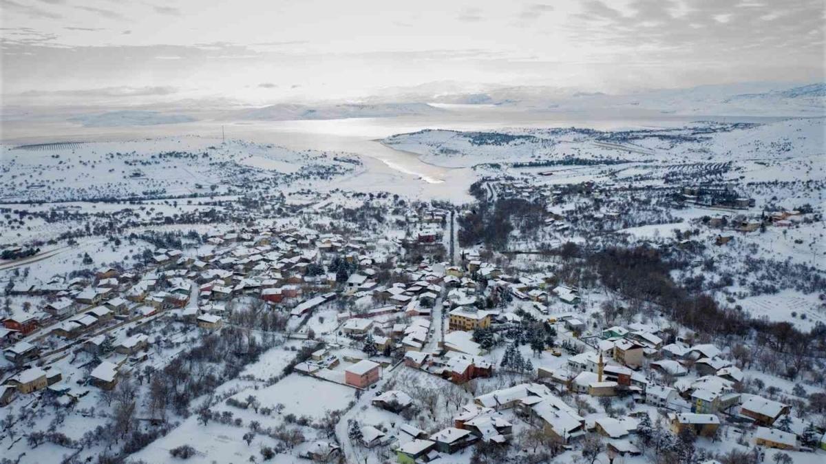 Trkiye'nin en yal ilesinden kar manzaralar