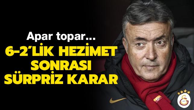 6-2'lik Tuzla hezimetinden sonra Galatasaray'dan sürpriz karar! Apar topar...