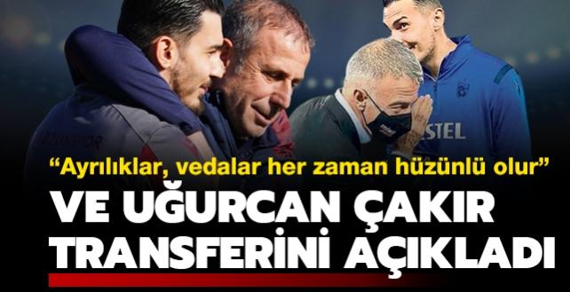 Ve Uğurcan Çakır transferini açıkladı! 'Ayrılıklar hüzünlü olur' Ahmet Ağaoğlu detayı...