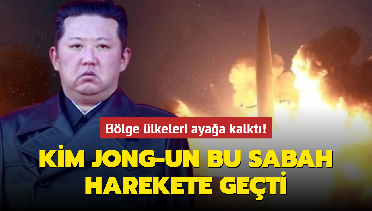 Blge lkeleri ayaa kalkt! Kim Jong-Un bu sabah harekete geti