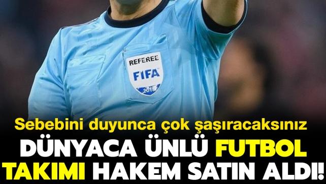 Bu da oldu: Futbol takm, hakem satn ald, gerekesi ise ok ilgin!