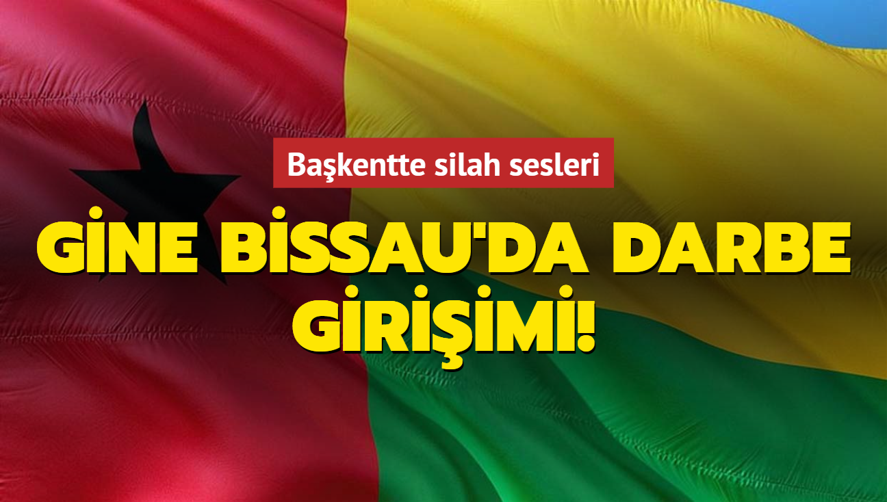 Cumhurbakanl saray etrafnda silah sesleri duyulmutu... Gine Bissau'da darbe giriimi!