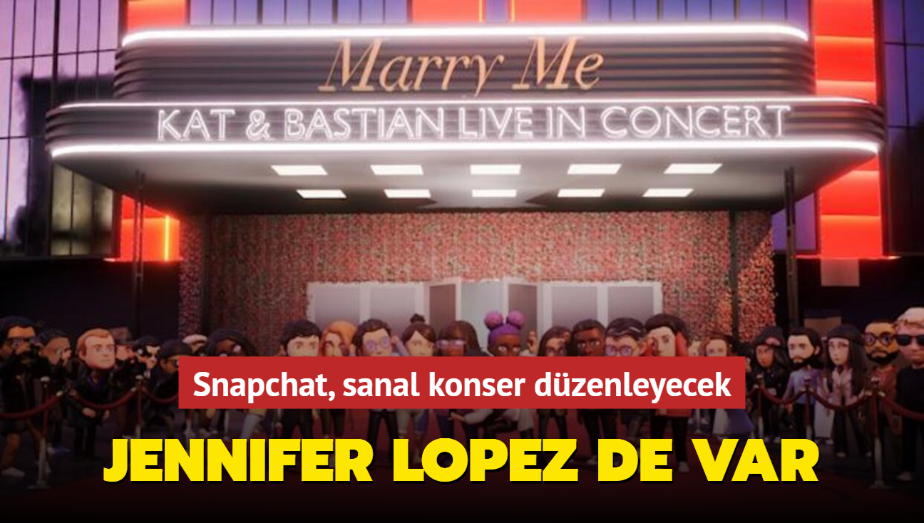 Snapchat, sanal konser dzenleyecek: Jennifer Lopez de var
