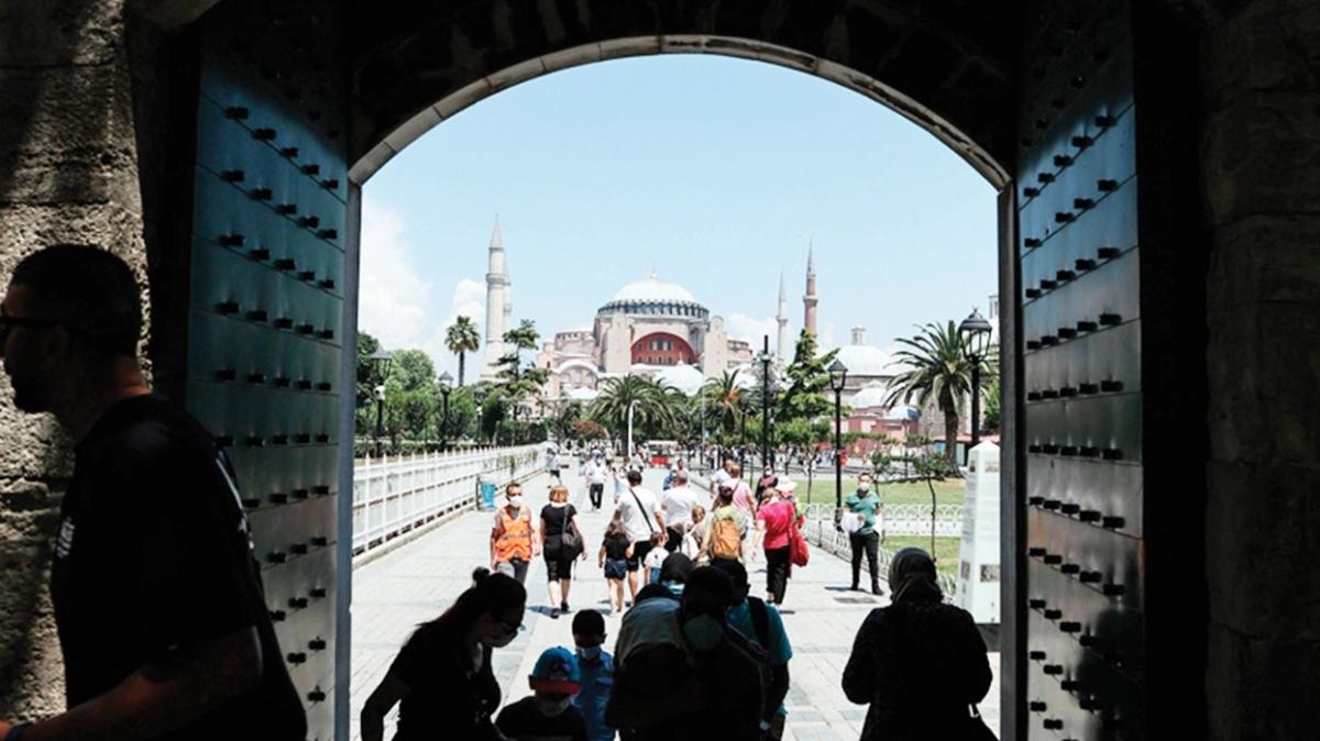 Alman turistin tercihi stanbul