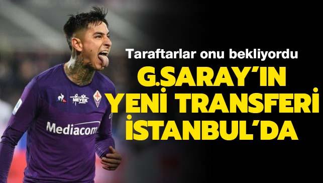 Galatasaray'n yeni transferi Erick Pulgar stanbul'a geldi