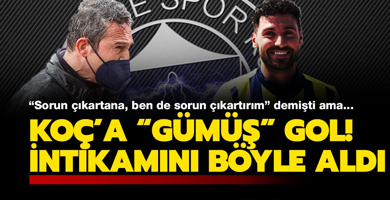 Sinan Gm'ten Ali Ko'a "gm" gol! ntikamn byle ald; Fenerbahe'de ortalk kart