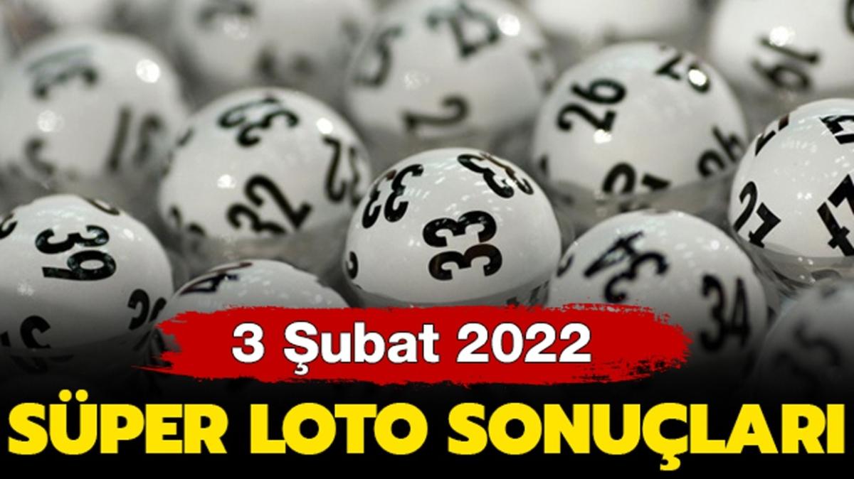 Sper Loto 3 ubat 2022 sonular akland! MP Sper Loto sonular sorgulama sayfas