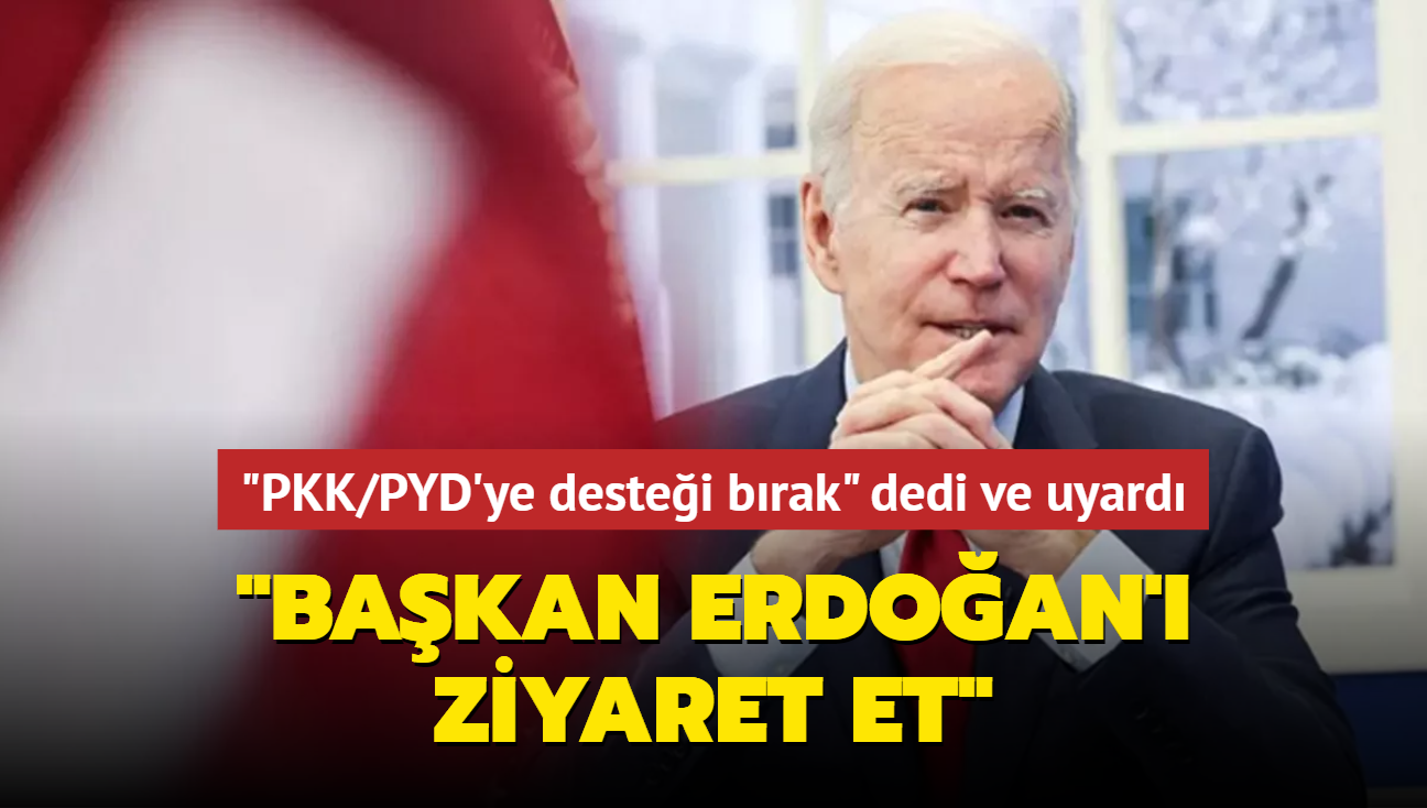 ABD'li eski komutandan Biden'a: PKK/YPG'ye destei brak, Bakan Erdoan' ziyaret et