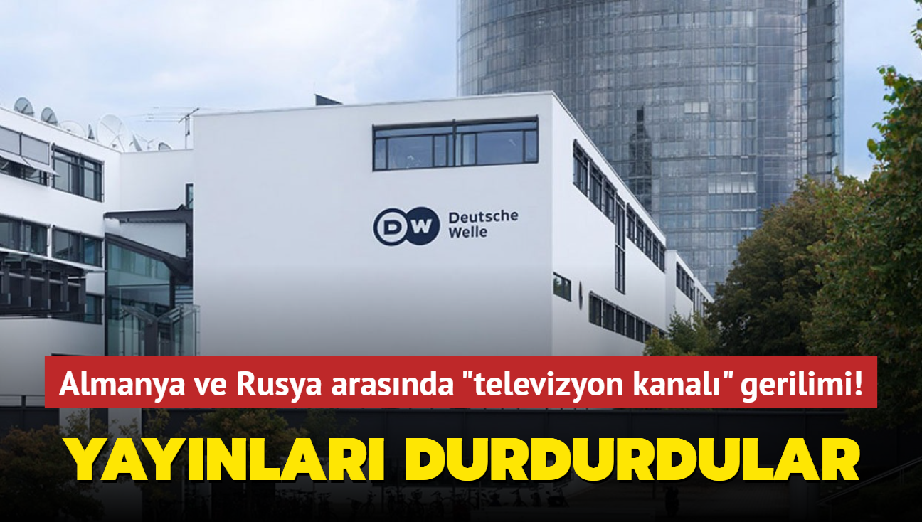 Almanya ve Rusya arasnda "televizyon kanal" gerilimi! Yaynlar durdurdular