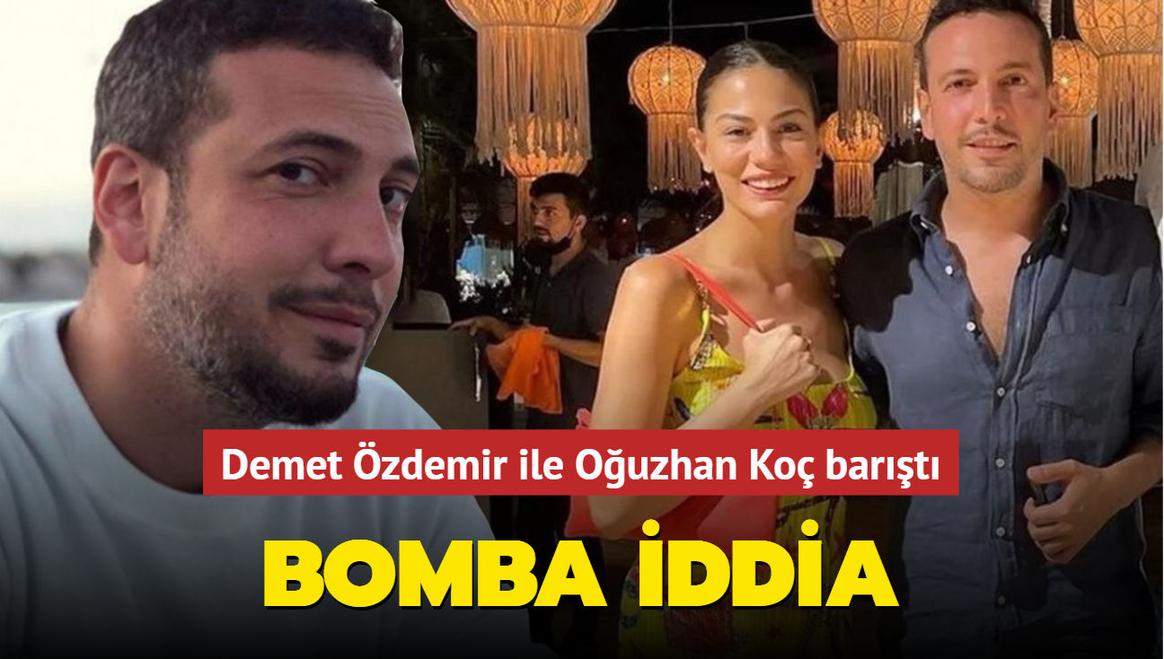 Bomba iddia! Demet zdemir ile Ouzhan Ko bart