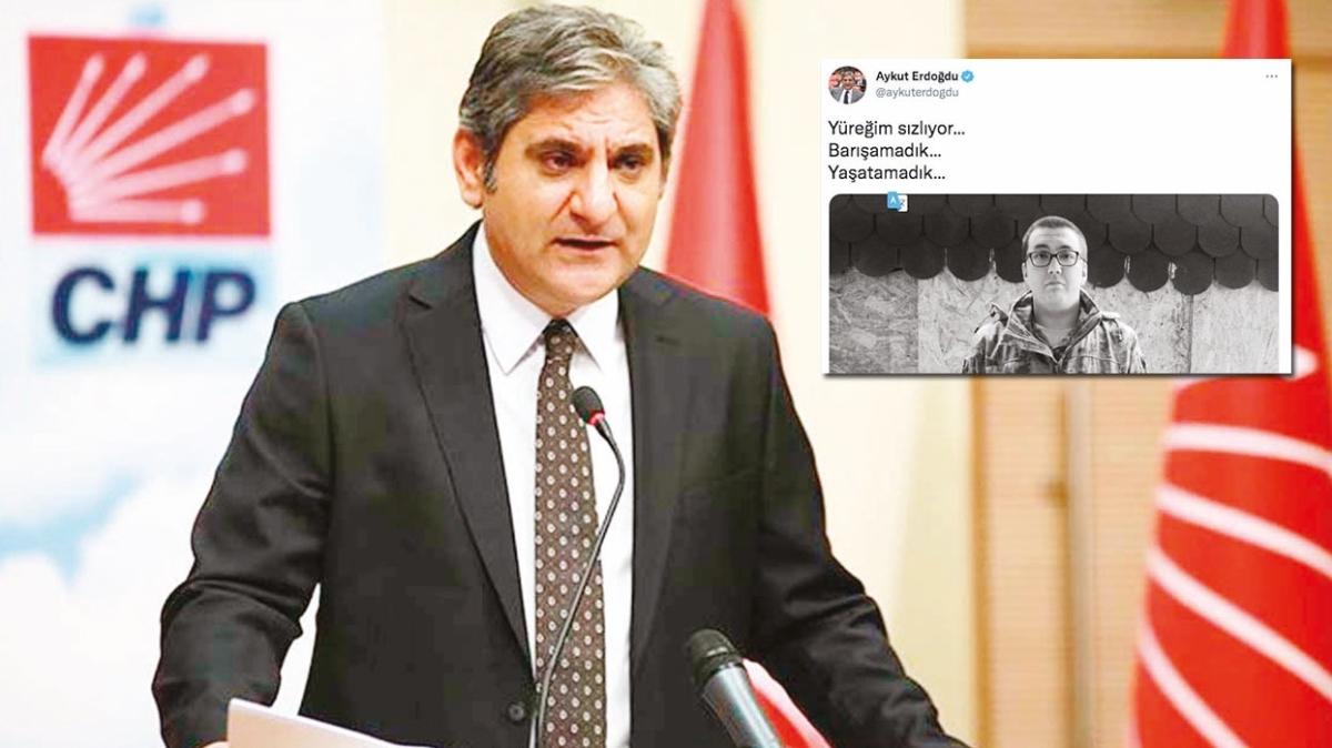 CHP'li Aykut Erdoğdu'nun taziye mesajına sosyal medyadan tepki yağdı: PKK ile mi barışamadınız"