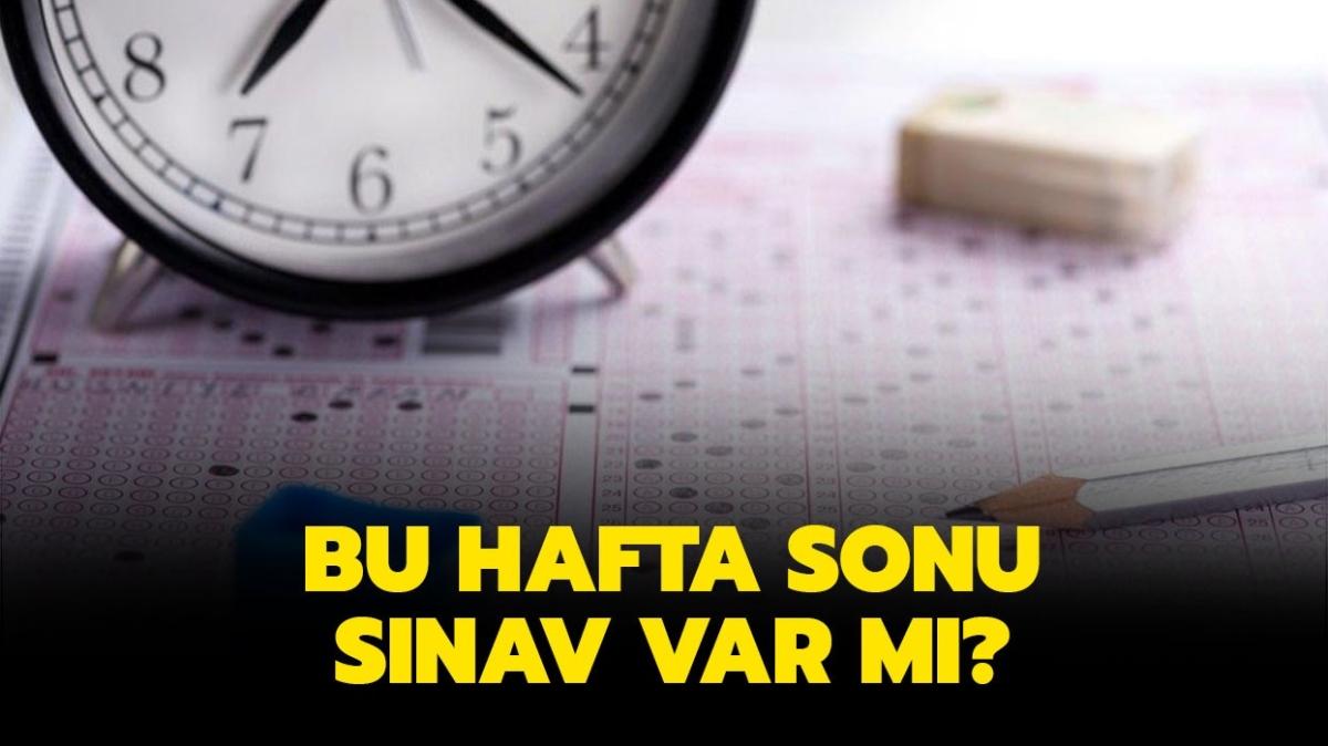 5 6 ubat'ta ne snav var" Bu hafta sonu snav var m" 