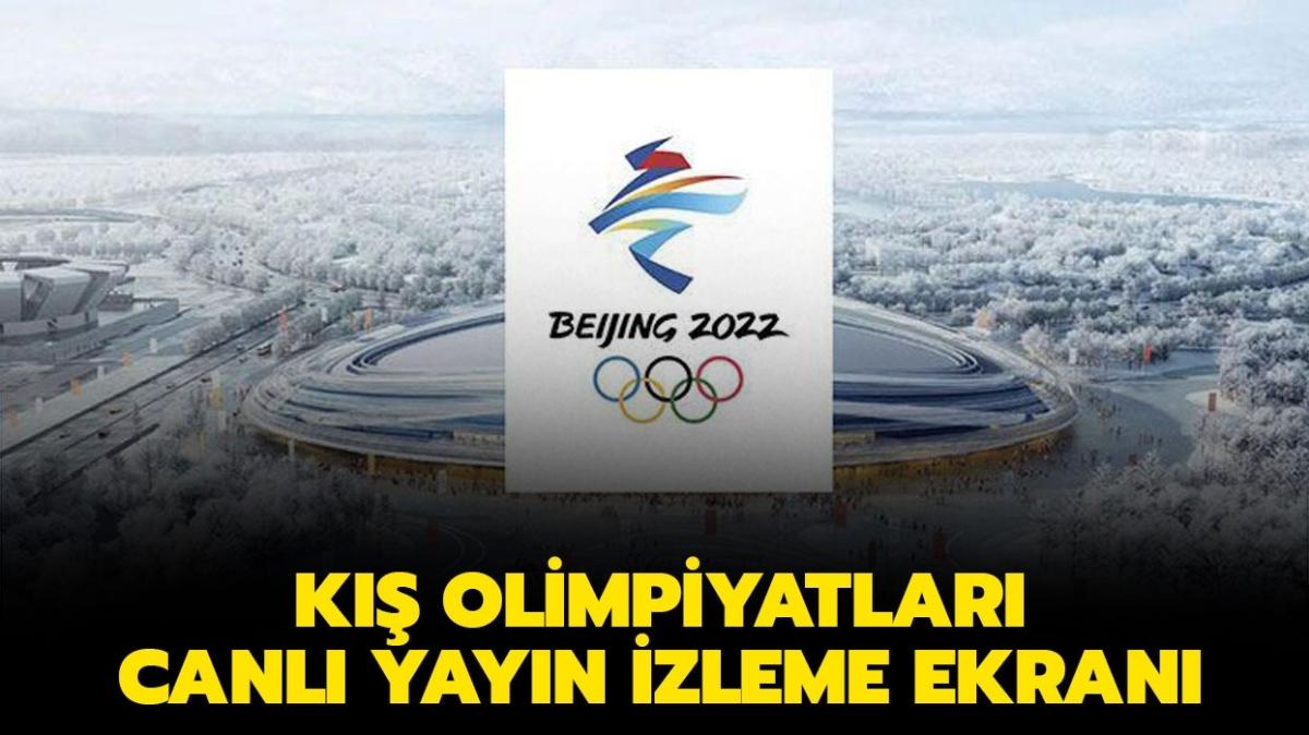 TRT Spor Pekin K Olimpiyatlar canl yayn izle! K Olimpiyatlar 2022 al treni canl izle! 